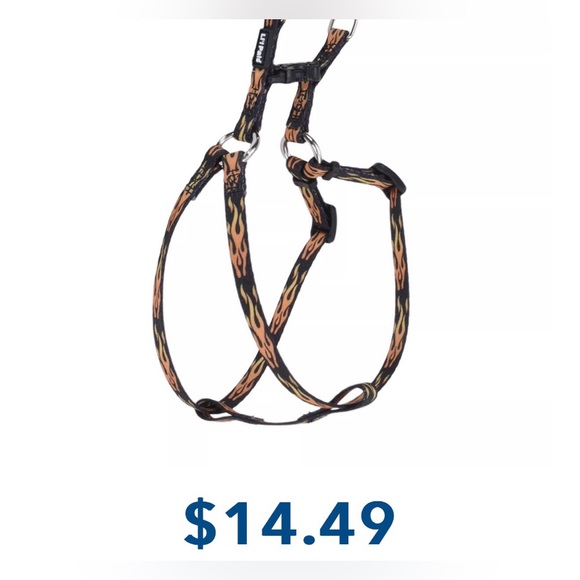 NWOT Li'I Pals Comfort Wrap Adjustable Dog or Small Pet Harness, Flames - Picture 5 of 10